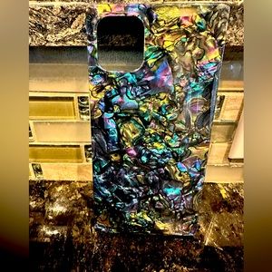 Peacock color 11 pro Max square phone case!
